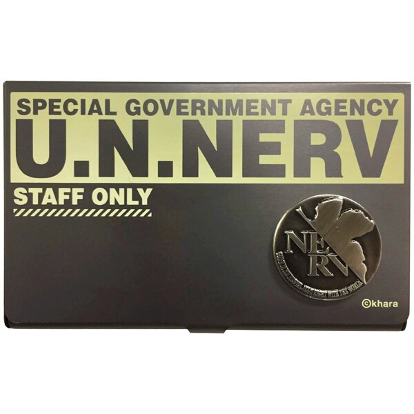 レザー名刺ケース NERV EVANGELION STORE LIMITED レザー名刺ケース NERV EVANGELION STORE LIMITED - メルカリ