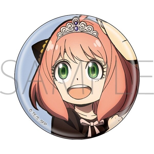 Spy x Family Main Visual Anya Can Badge Collection - Tokyo Otaku