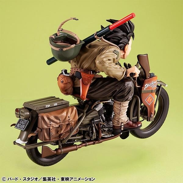 Desktop Real McCoy EX Dragon Ball Z Son Goku & Bike: Megahouse