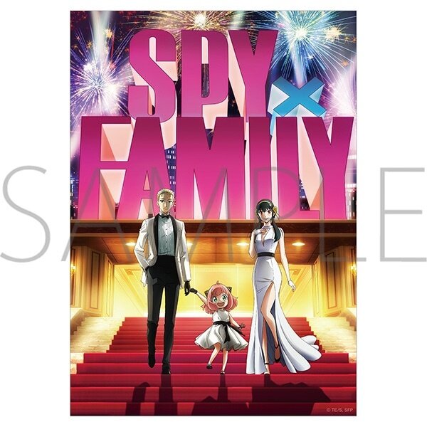 Spy x Family Mission 13: Project Apple Main Visual Fabric Poster