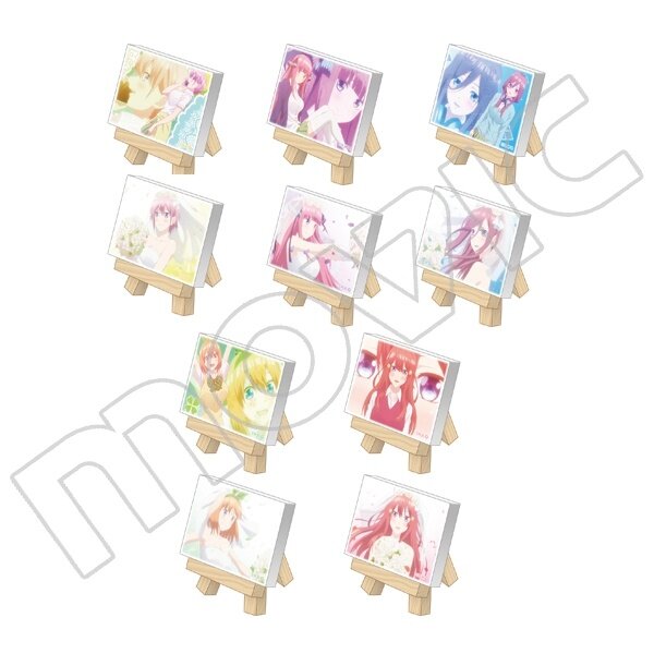 Nakano Quintuplets 5 Toubun no Hanayome Art Board Print for Sale