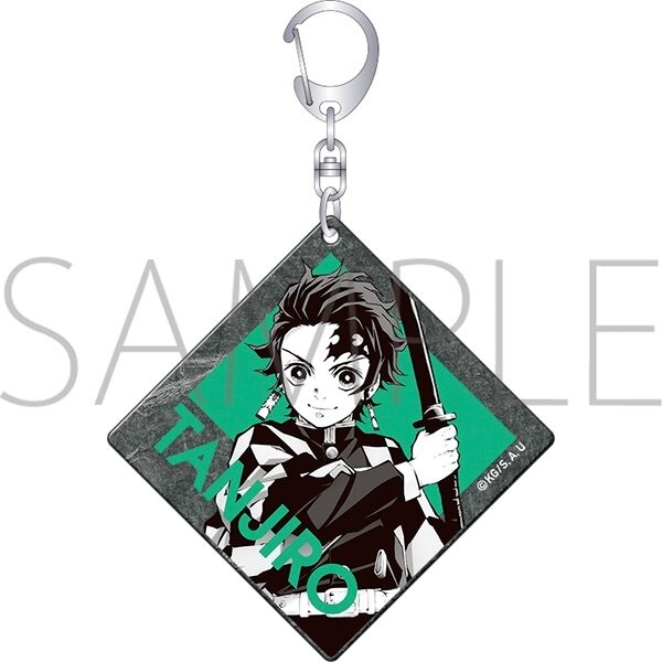 Key ring of Tanjiro Kamado Kimetsu no Yaiba ( Demon Slayer )