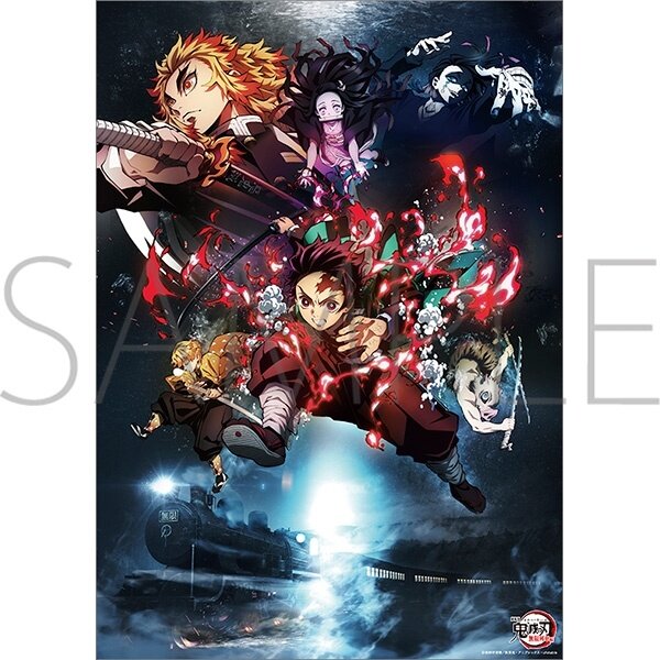 Demon Slayer Anime Posters Manga Wall Art Poster Prints A4 A3 A2