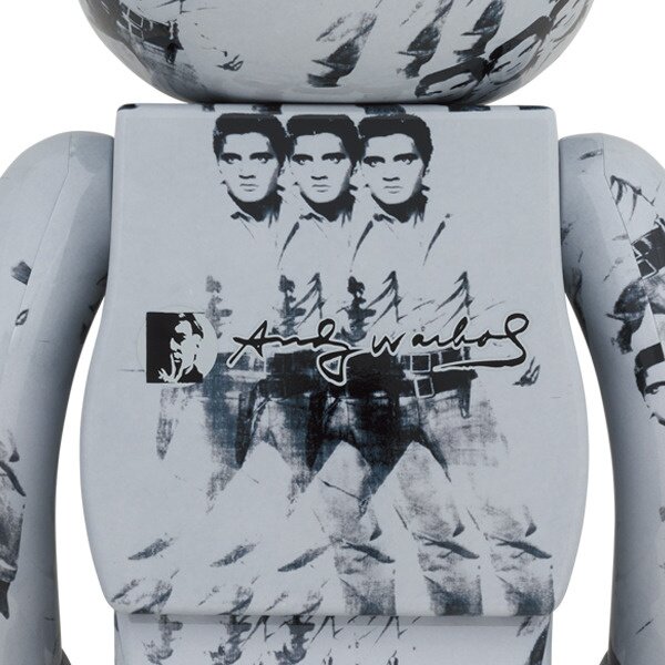 BE@RBRICK AndyWarhol'sELVIS PRESLEY1000％ Be@rbrick Andy Warhol's Elvis Presley 1000% Collectible