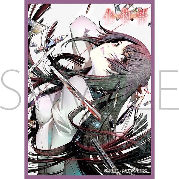 bakemonogatari card sleeves Bakemonogatari Snake Nadeko Sengoku Sleeves Vol.1037 – anikidesu