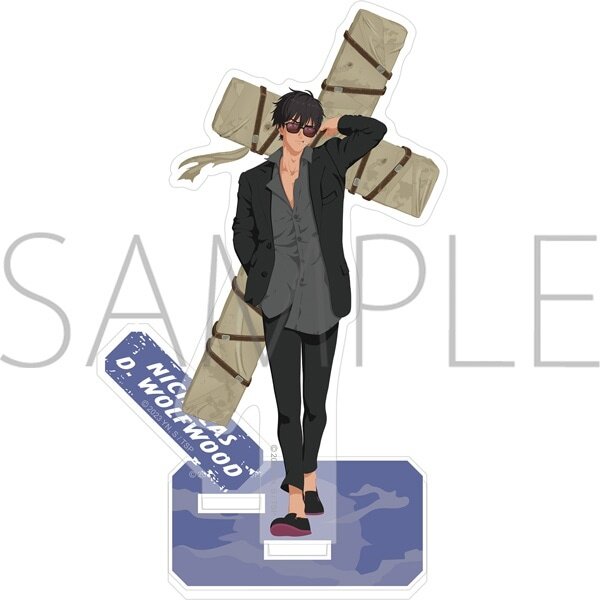 Trigun Stampede Nicholas D. Wolfwood Acrylic Stand - Tokyo Otaku Mode (TOM)