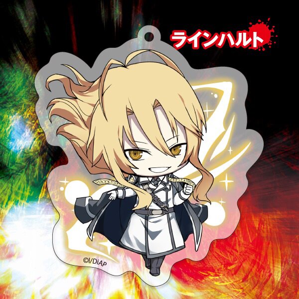 Dies Irae Sparkling Acrylic Keychain Charm Collection Box Set