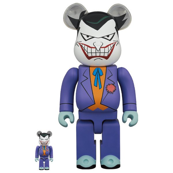 BE@RBRICK The Joker: Batman: The Animated Series Ver. 100% & 400% Set