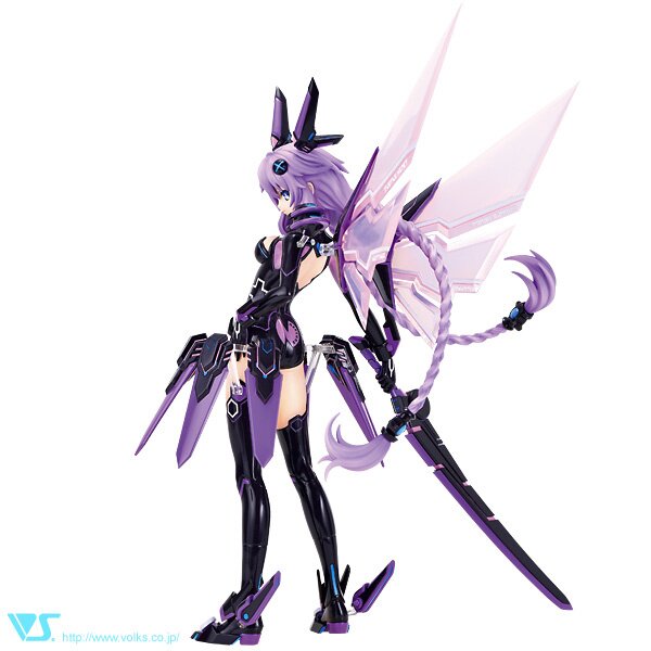 CharaGumin Neptunia - Purple Heart Garage Kit: VOLKS - Tokyo Otaku
