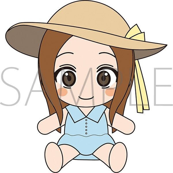 Teasing Master Takagi-san 3 Plushie Set: Summer -Sandy Beach