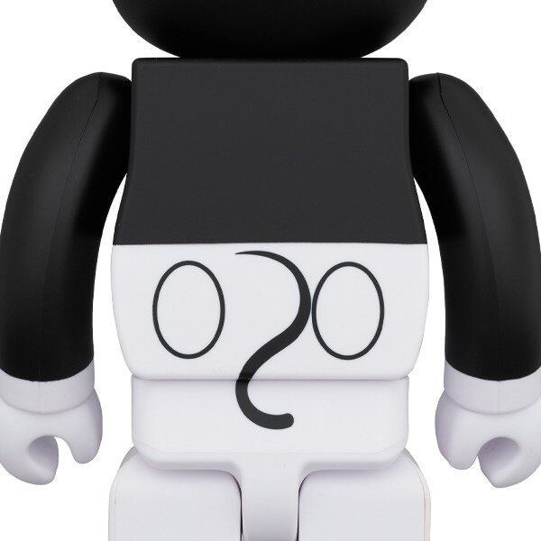 BE@RBRICK Mickey Mouse: Black & White 2020 Ver. 1000％: MEDICOM