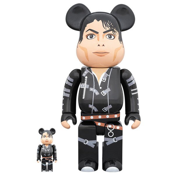 BE@RBRICK Michael Jackson Bad 100% & 400% Set