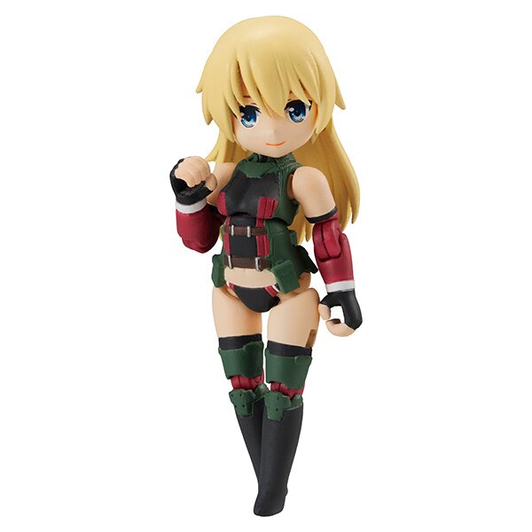 Alice Gear Aegis Desktop Army Action Figure Verginia Glynnberets 13 cm
