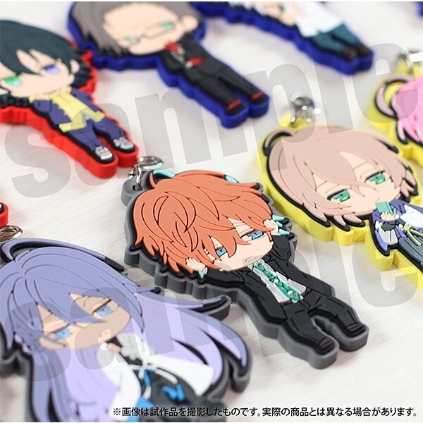 Hypnosis Mic Division Rap Battle Chibi Chara Rubber Strap Collection