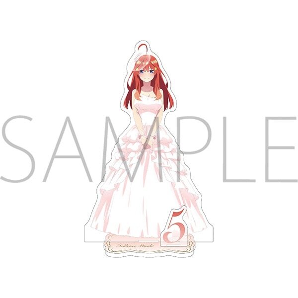 The Quintessential Quintuplets Movie Wedding Dress Acrylic Stand 100% ...