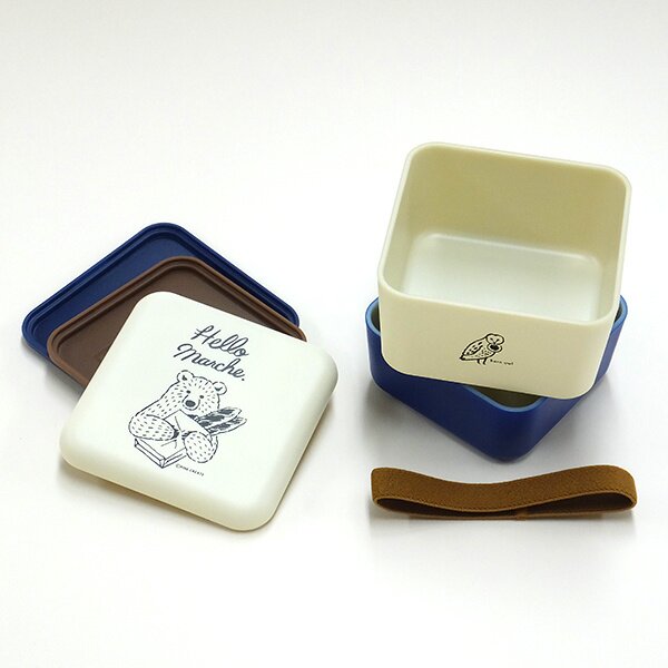 Hello Marche Botanical Series Square Lunch Box - Tokyo Otaku Mode (TOM)