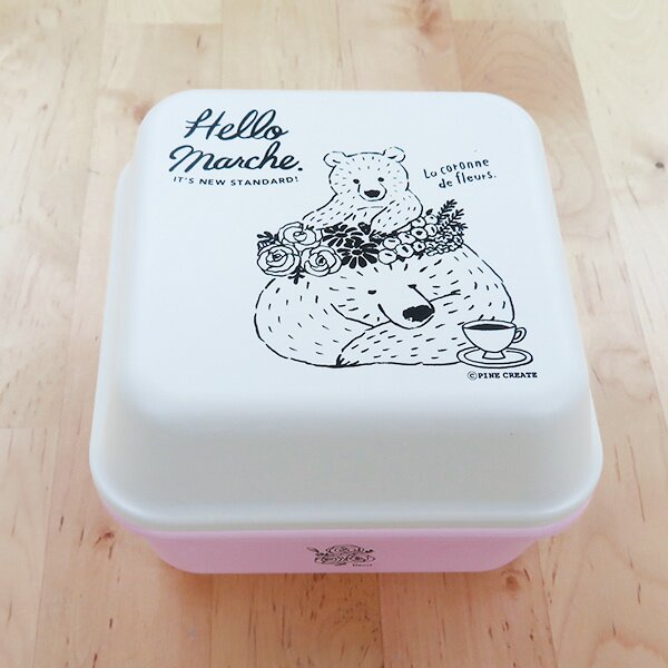 Hello Marche Botanical Series Square Lunch Box - Tokyo Otaku Mode (TOM)
