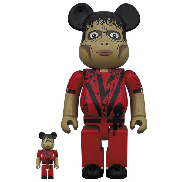 Michael Jackson Thriller Zombie Bearbrick 400 100% Medicom