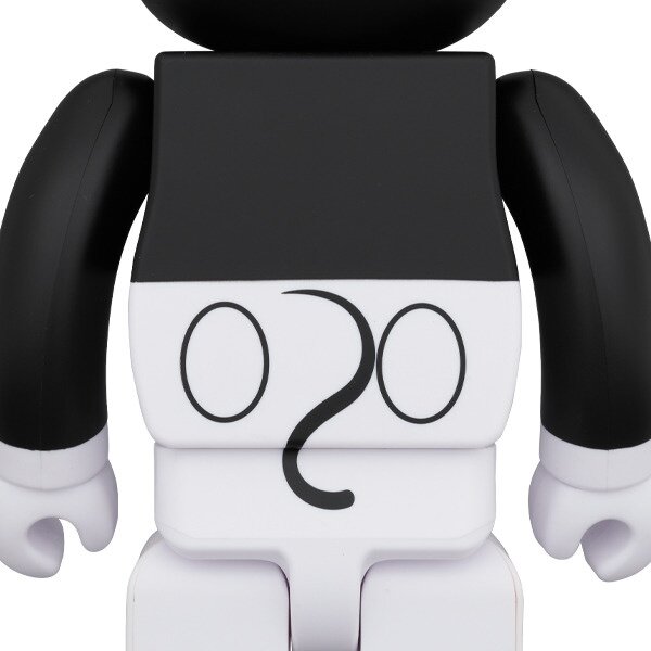 BE@RBRICK Mickey Mouse: Black & White 2020 Ver. 100％ & 400％ Set