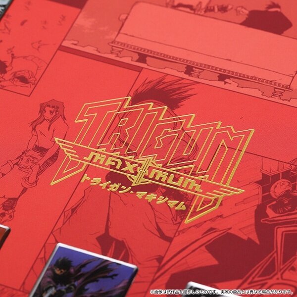 Trigun Maximum Pin Badge Collection with Wood Frame - Tokyo