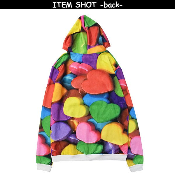 ACDC RAG Heart Chocolate Zip Hoodie: ACDC RAG - Tokyo Otaku Mode (TOM)