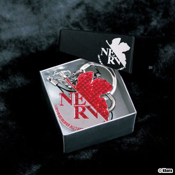 限定 NERV キーホルダー PROJECT EVANGELION レア 未使用 Evangelion Project - NERV Jewelry Key Ring (Red) - Tokyo Otaku