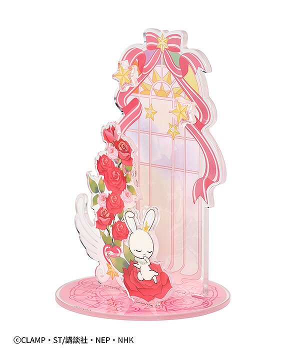 Cardcaptor Sakura: Clear Card Acrylic Jewelry Stand (Kero-chan/Suppi/Momo)