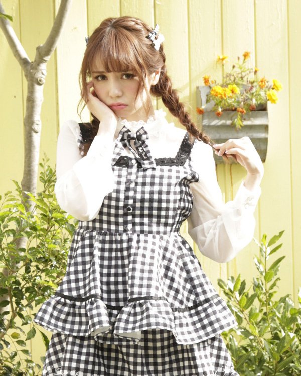 LIZ LISA Gingham A-Line Top: LIZ LISA - Tokyo Otaku Mode (TOM)