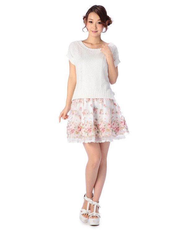 LIZ LISA Loose Knit Sleeveless Shirt - Tokyo Otaku Mode (TOM)