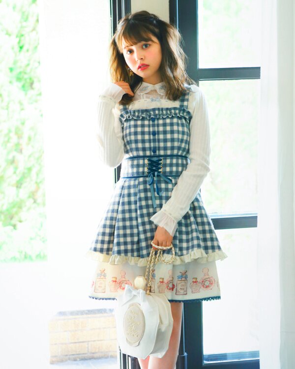 Blue on sale gingham jumper