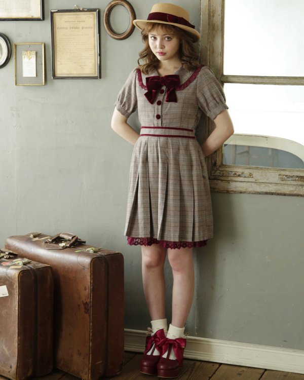 LIZ LISA Glen Check Dress - Tokyo Otaku Mode (TOM)