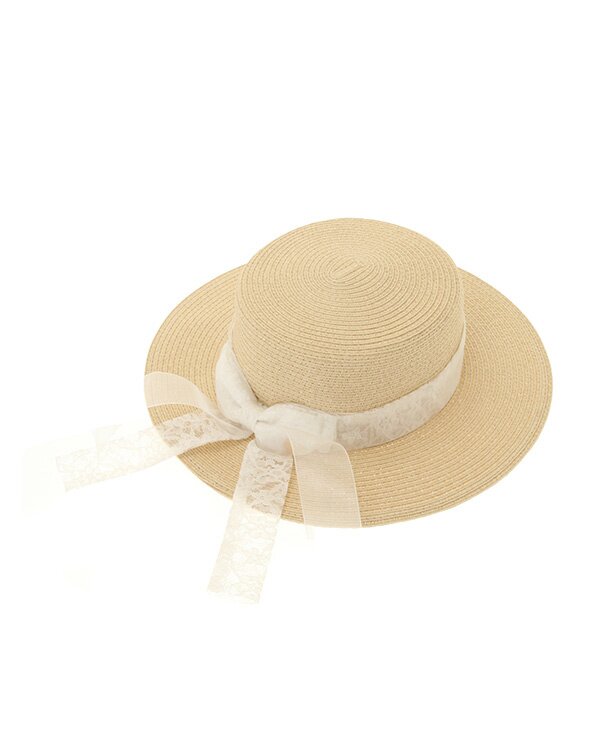 LIZ LISA Lace Ribbon Boater Hat: LIZ LISA - Tokyo Otaku Mode