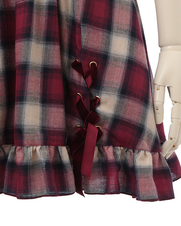 LIZ LISA Hem String Checkered Dress - Tokyo Otaku Mode (TOM)