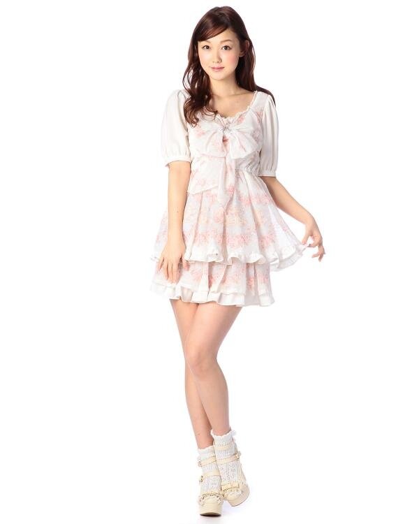 LIZ LISA Tea & Flower Sukapan Skirt - Tokyo Otaku Mode (TOM)