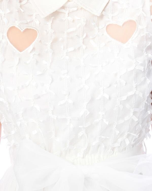 LIZ LISA Heart Ribbon Mesh Dress w/ Official LIZ LISA Shop