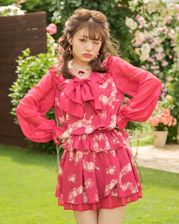 LIZ LISA ♡ Heart Wish ジャンパスカート ピンク ジャンスカ ｜ LIZ LISA（リズリサ）公式通販 ｜ Tokyo Kawaii Life