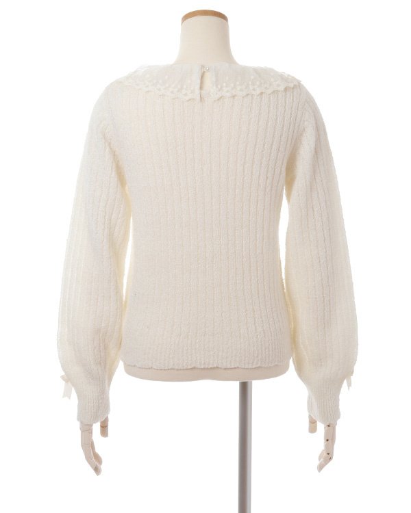 LIZ LISA Lace Collar Knit Top: LIZ LISA - Tokyo Otaku Mode (TOM)