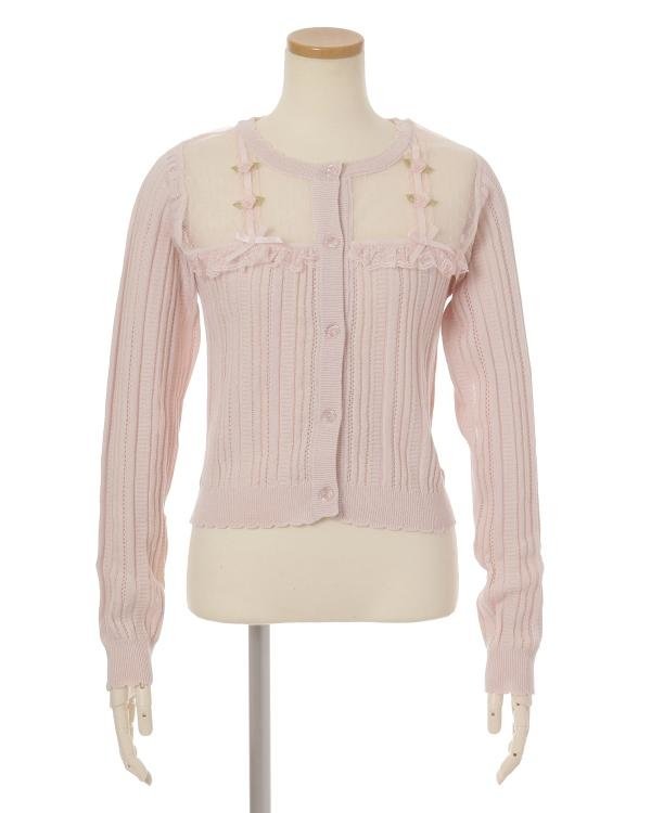 LIZ LISA Openwork Knit Cardigan: LIZ LISA - Tokyo Otaku Mode (TOM)