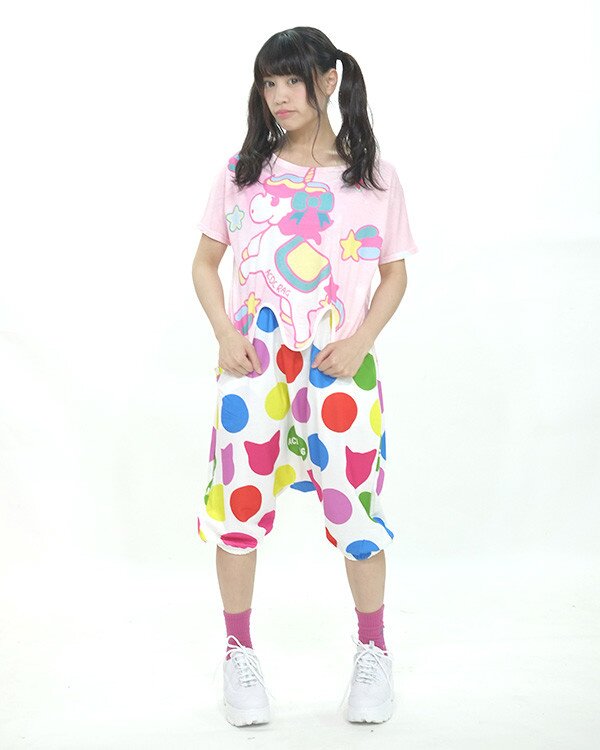 ACDC RAG Dot Pattern 3/4 Sarouel Pants: ACDC RAG - Tokyo Otaku Mode (TOM)