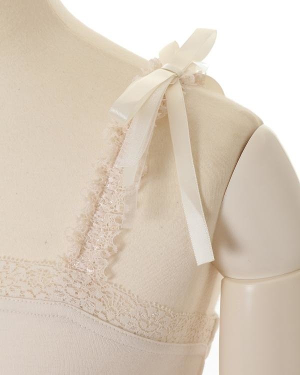 LIZ LISA Shoulder Ribbon Frill Tank Top: LIZ LISA - Tokyo Otaku