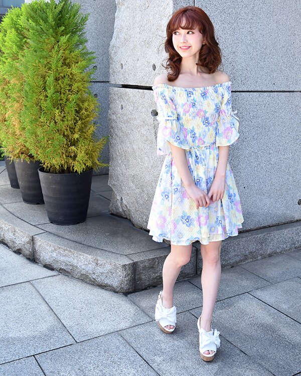 LIZ LISA Pastel Flower Dress - Tokyo Otaku Mode (TOM)