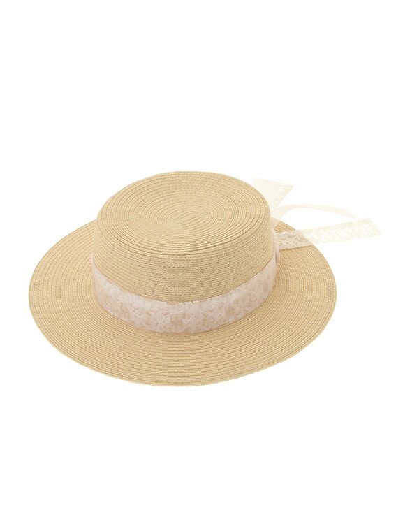 LIZ LISA Lace Ribbon Boater Hat: LIZ LISA - Tokyo Otaku Mode