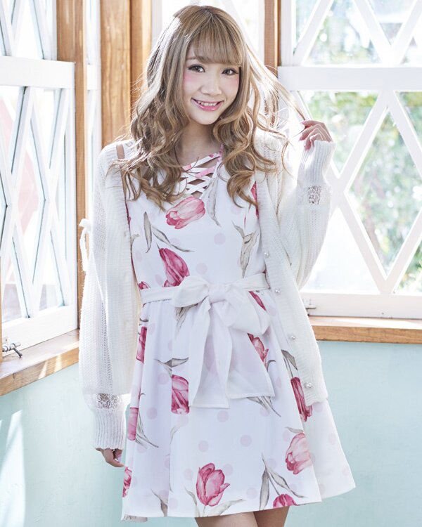 EDIT.FOR LULU 【ROLLAS RIBBON CARDIGAN】 5519517dc24b4e71bba176839e95dd