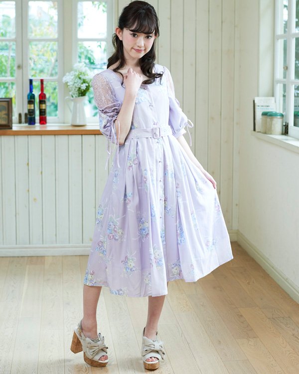 LIZ LISA Bouquet Pattern Dress: LIZ LISA - Tokyo Otaku Mode (TOM)
