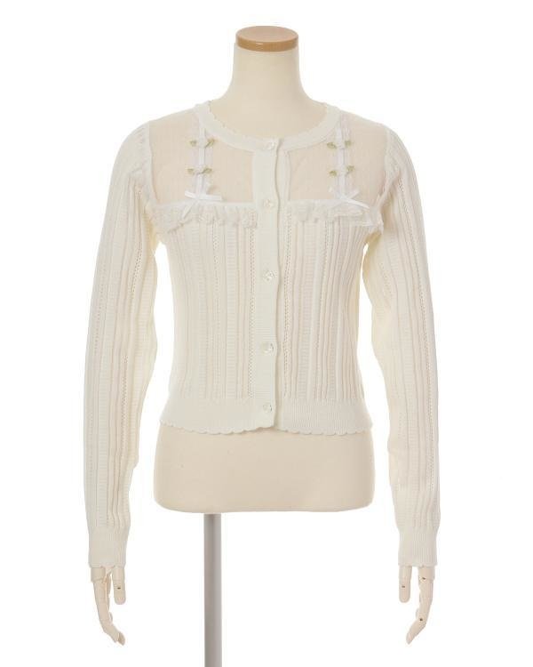 LIZ LISA Openwork Knit Cardigan: LIZ LISA - Tokyo Otaku Mode (TOM)