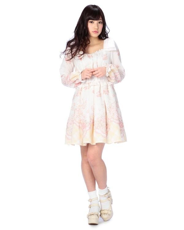 ワンピース Bibiy lisa puff dress bibiy. Lisa OP 完売 グレー