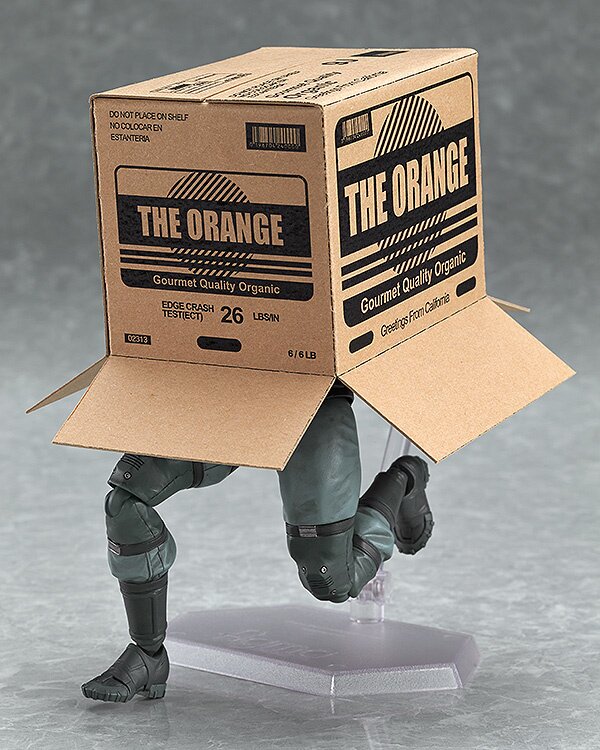 My Shiny Toy Robots: Toybox REVIEW: Figma Solid Snake MGS2 Ver.