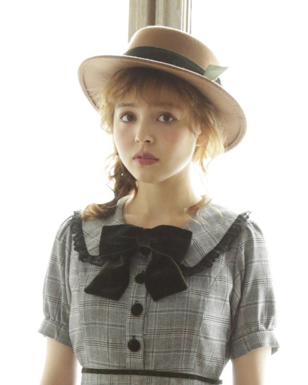 LIZ LISA Lace Ribbon Boater Hat LIZ LISA Lace Ribbon Boater Hat: LIZ LISA - Tokyo Otaku Mode  main image 4