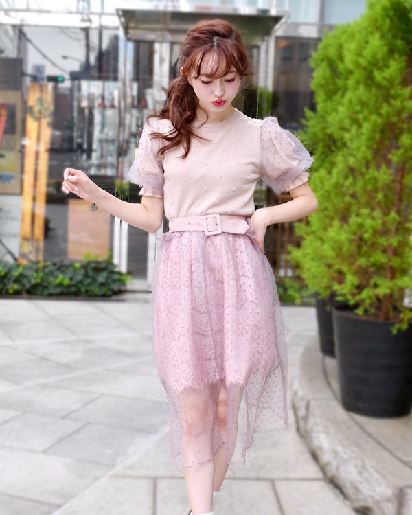 LIZ LISA Sheer Polka Dot Skirt: LIZ LISA - Tokyo Otaku Mode (TOM)