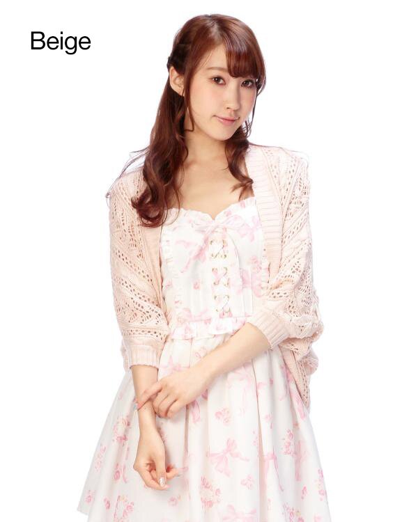 LIZ LISA Tie-Back Momonga Cardigan - Tokyo Otaku Mode (TOM)
